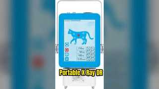 Système portatif de DR de rayon X 10KW DICOM