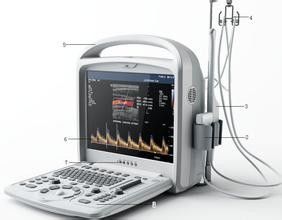 Good price Système portatif de pointe Digital d'ultrason de Doppler de couleur avec le logiciel 3D/4D en ligne