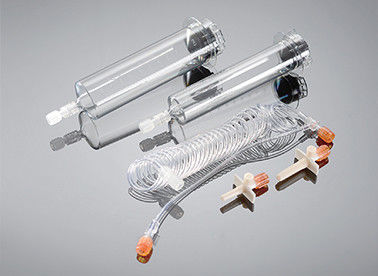 Double système d'injection de CT de seringue pour l'injection de CT Constrast Medica